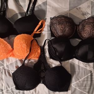 Victorias Secret and Pink brand 34D Bra Bundle